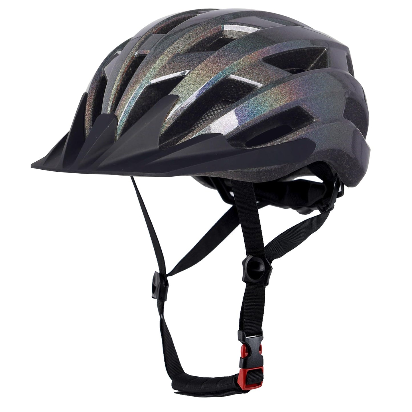Bike Helmet for Adults Women Men Youth Kids, Lightweight Mountain Road Bicycle Cycling Helmets with Adjustable Dial, 2 Detachable Visor