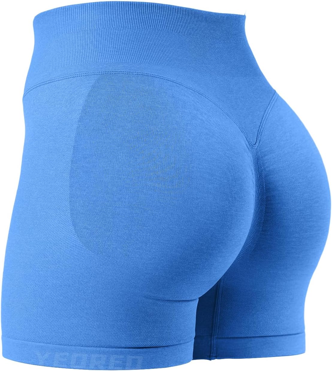YEOREO Workout Shorts for Women - Scrunch Butt Lifting Seamless Design | 4.5" Gym & Running Shorts