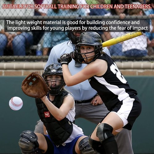 Magicorange Foam Baseball - Perfect for Training, Soft Toss, Batting, Fielding & Pitching Practice