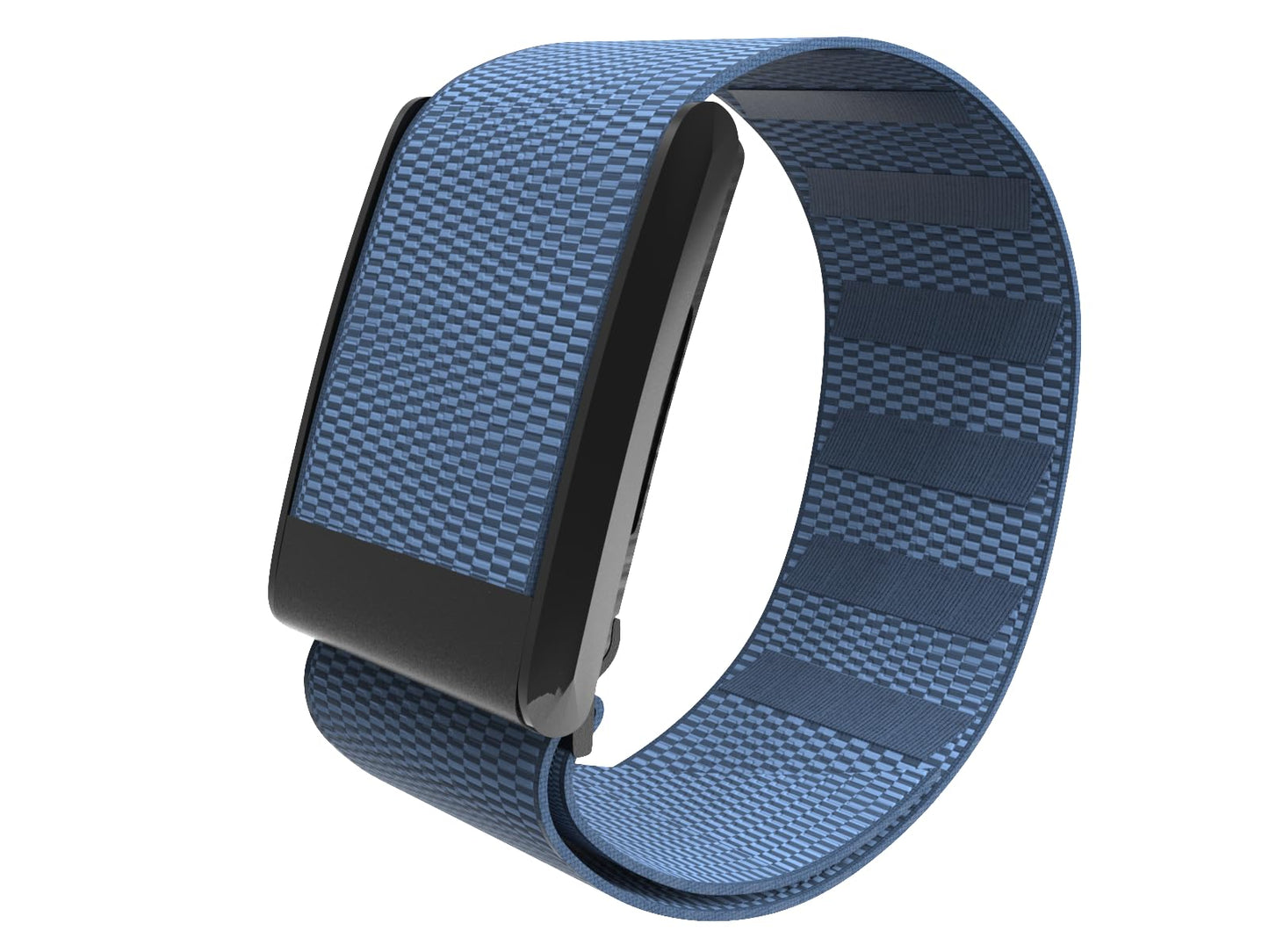 Fitspur Comfortable and Breathable Replacement Bicep Band for Fitness Tracker, Compatible with Whoop 4.0 and Whoop 3.0 Heart Rate Monitor (Blue)