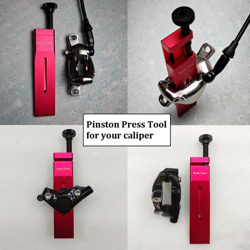 BININIU Brake Tool for Sram, Bike Ultimate Piston Press Tool for Sram Caliper, Hydraulic Bike Disc Brake Caliper Piston Press Tool for Sram, Width 1.1 inch, for Sram 2/4 Pistons, Not for Shimano