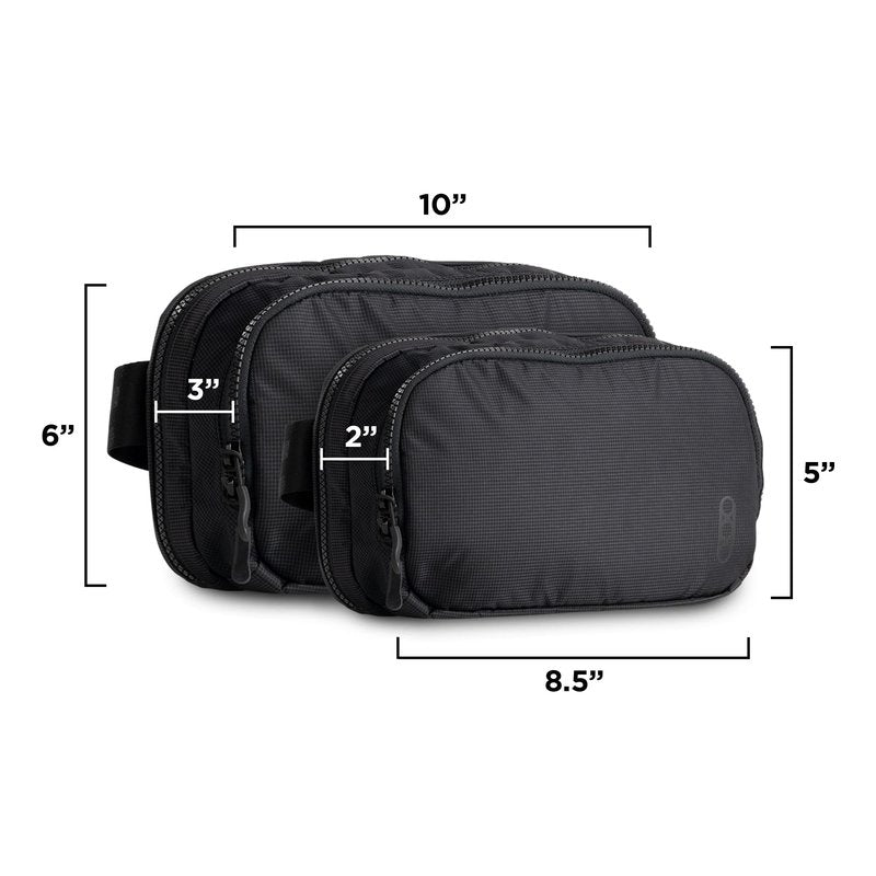 Eberlestock Fade Flex - Concealed Carry Waist Bag - Tactical Men's Fanny Pack with Adjustable Waist Belt - 10” W x 6”H x 3” D - Olive