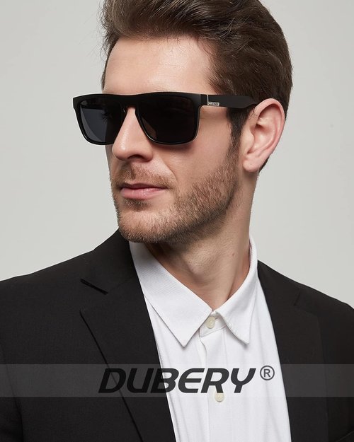 DUBERY Polarized Sunglasses - Retro Style with 100% UV Protection for Men & Women | Model D731