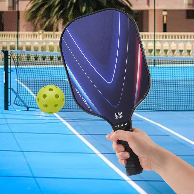 2024 Pickleball Set 2 Paddles, 4 Pickleball Balls, Cooling Towels,Sweatband, and Pickleball knapsack, Beginner and Recreational Player Kit