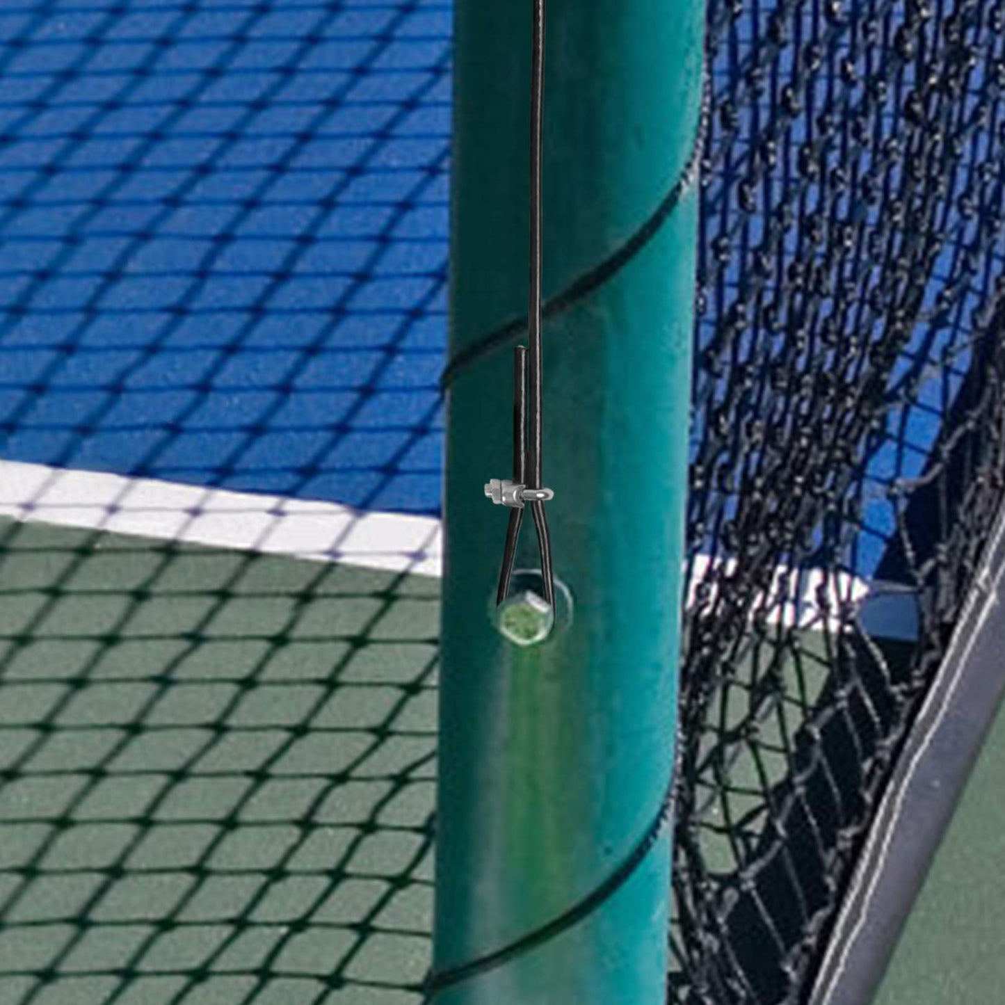 Aoneky 47ft 1/4'' Stainless Steel Replacement Tennis Net Cable