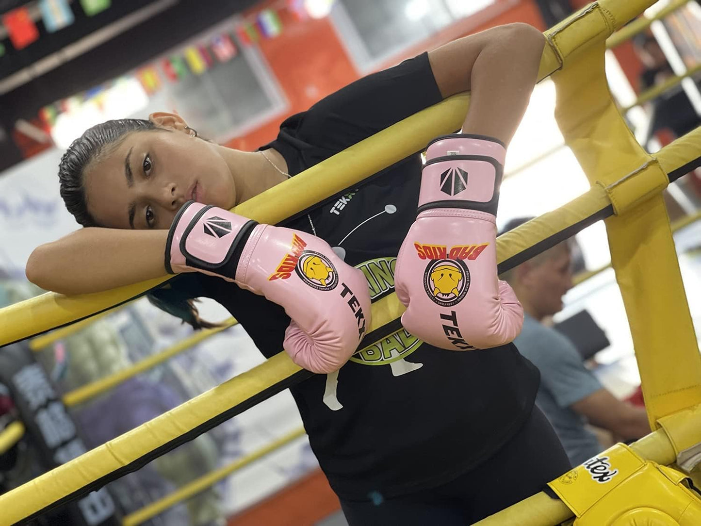 TEKXYZ Kids Boxing Gloves - Durable Synthetic Leather Training Gloves for Ages 3-12 | Vivid Colors