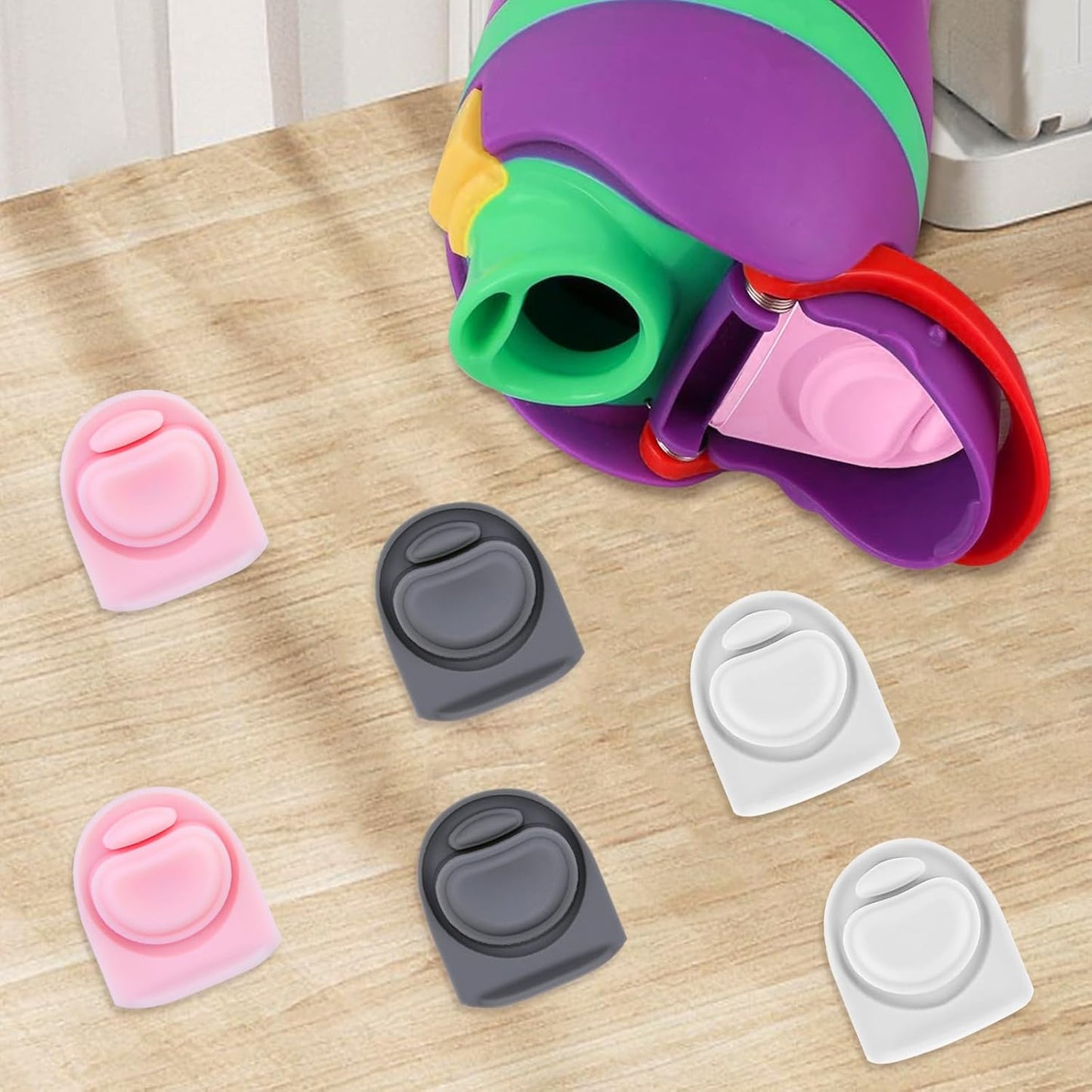 Owala | 6 Pcs Replacement Seal Stoppers - Silicone Bottle Top Gaskets for 16oz, 24oz, 32oz Bottles