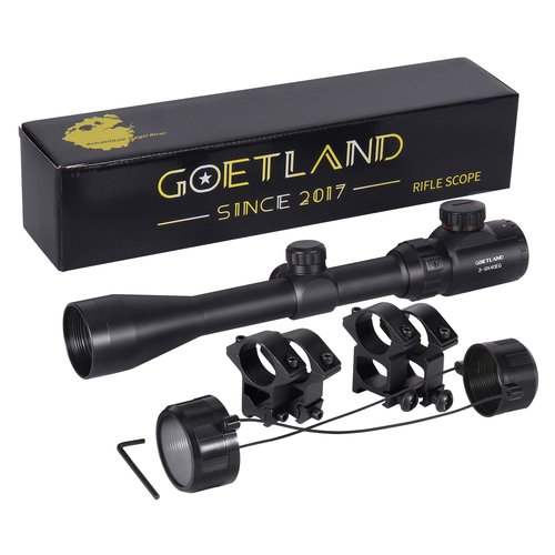 Goetland Scope 3-9x40 EG Red Green Illuminated Rangefinder SFP Mounts
