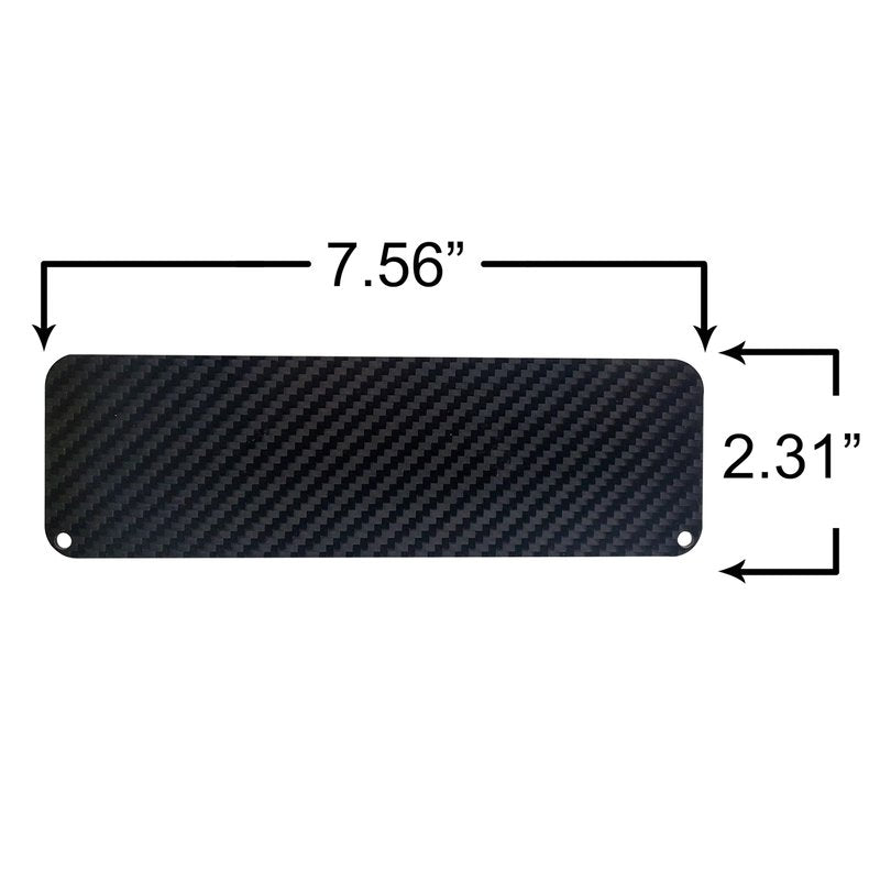 OZ-USA Carbon Fiber Golf Ball Holder Dash Cover Plate Compatible with EZGO TXT PDS Electric Cart 36V 48V