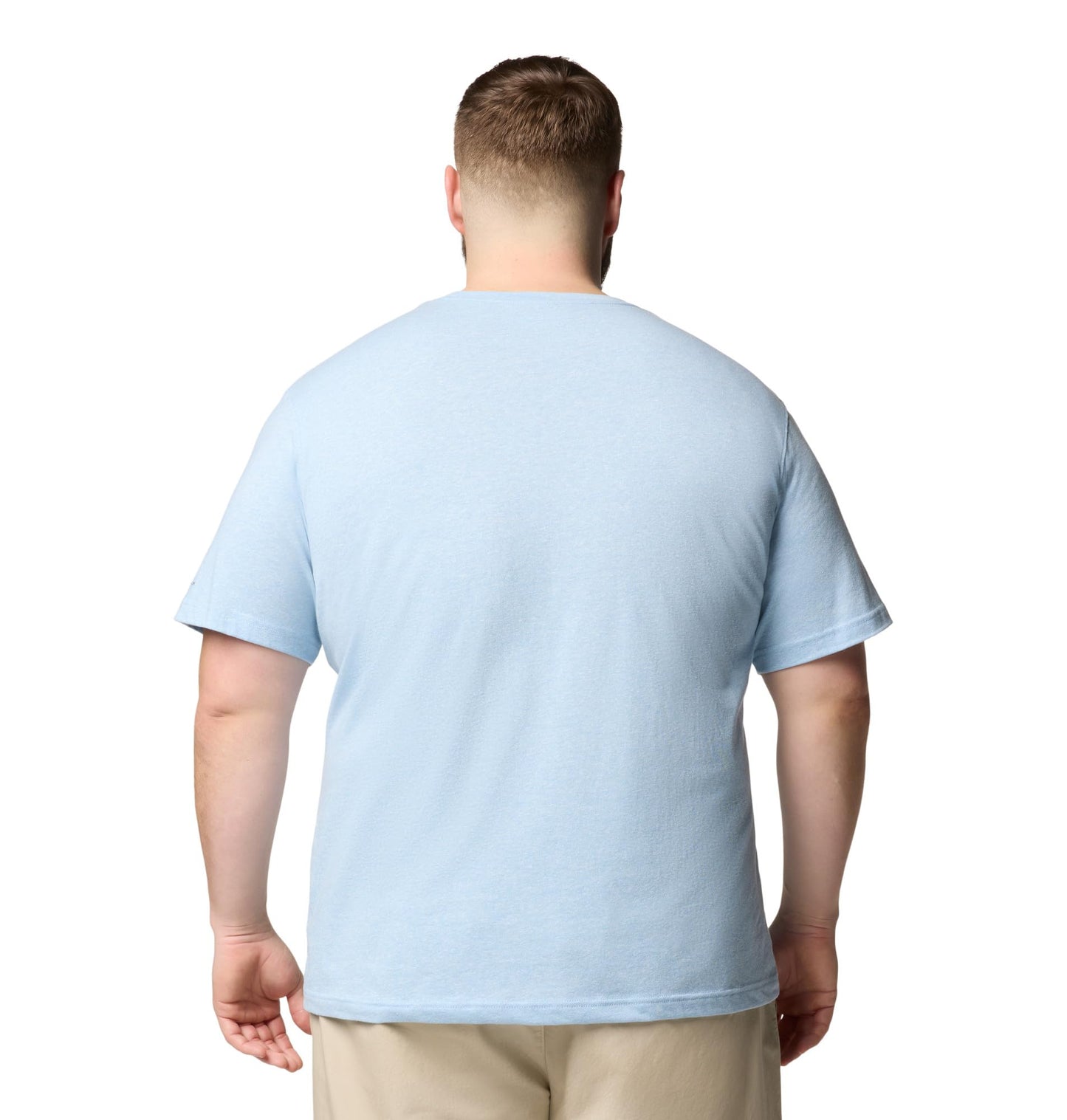Columbia Mens Thistletown Hills Short Sleeve T-Shirt, Ripple Blue Heather, 3X Tall