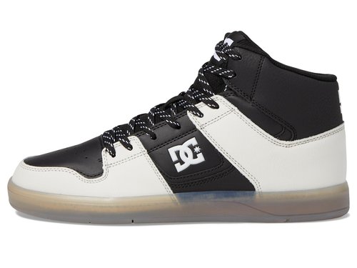 DC Cure Casual High-Top Skate Shoes Sneakers Black/Cream 7 D (M)