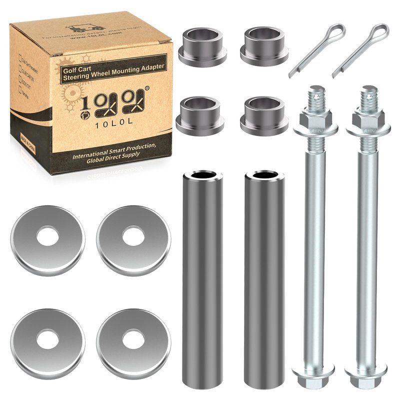 10L0L Golf Cart Spindle Knuckle Bushing Repair Kit for Yamaha G22 G29 & Drive 2 2003-up Golf Cart,OEM# 90381-17067-00, 2NL-23448-00-00