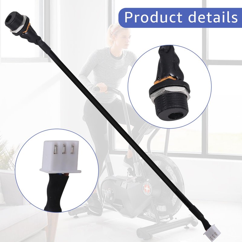 SigeIy Connector Input Cable,Compatible with Nautilus Schwinn Exercise Bikes, Replace 8001352