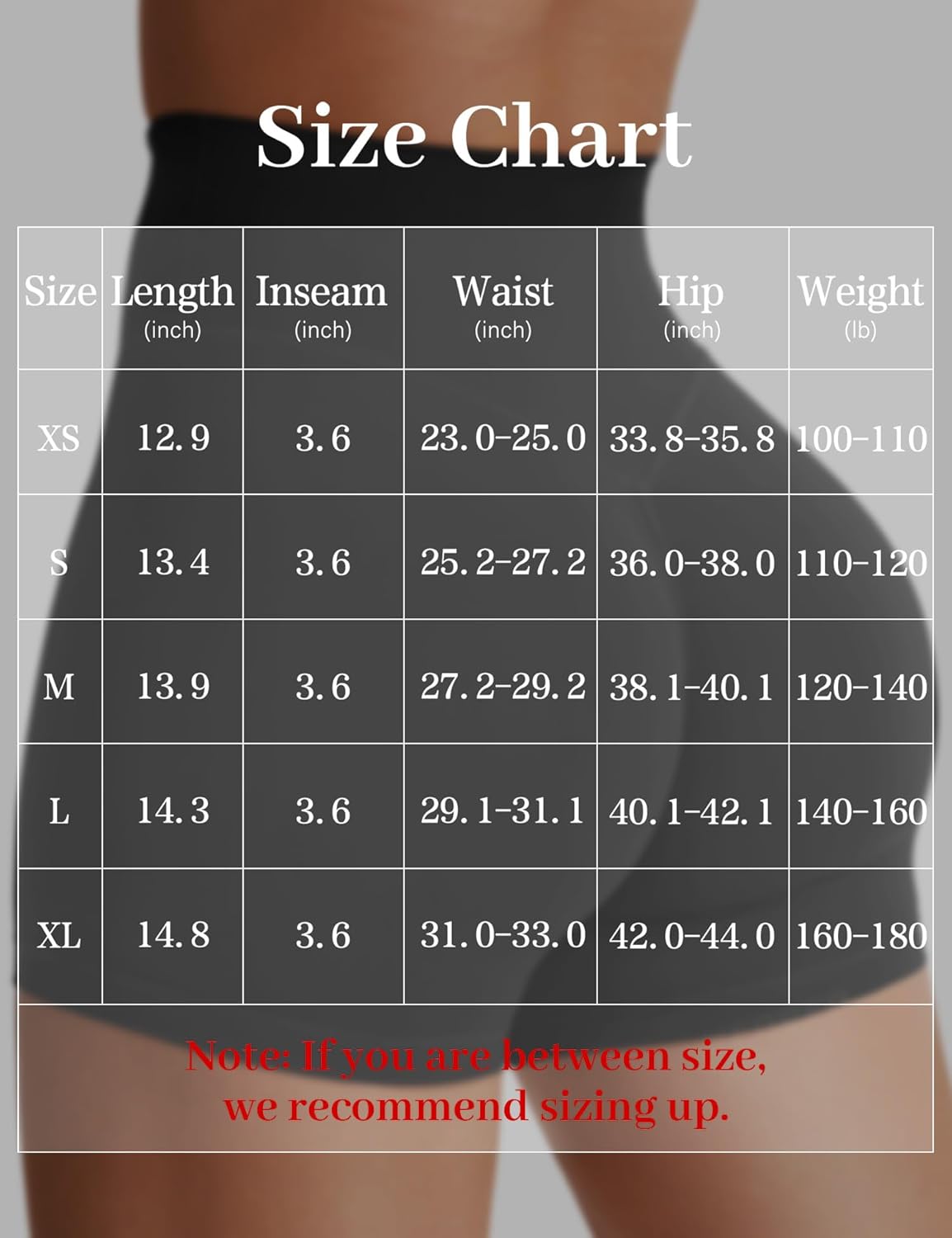 YEOREO Women's Biker Shorts - High Waist Tummy Control | 3.6"/4.5"/6" Workout & Yoga Gear