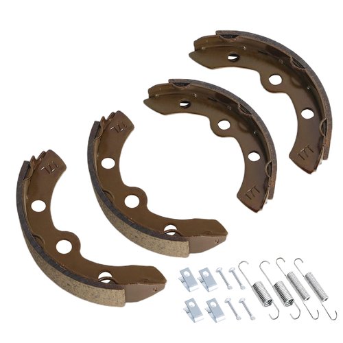 HOGUCAL Golf Cart Brake Shoes Spring Kit for Club Car 1995-Up DS and Precedent Reliable Brake Shoes Kit for 1995-Up Club Car DS and Precedent 2018-Up Tempo OEM# Parts 1018232-01,1018163-01