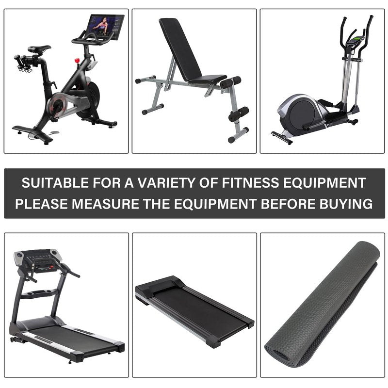 Exercise Equipment Mats For Floor,Treadmill Mat,Foldable Treadmill Mat,Walking Pad Mat For Carpet,Exercise Bike Mat,Under Elliptical Mat,Rowing Machine Mat,Mat For Tread Mill,GYM Equipment Mat
