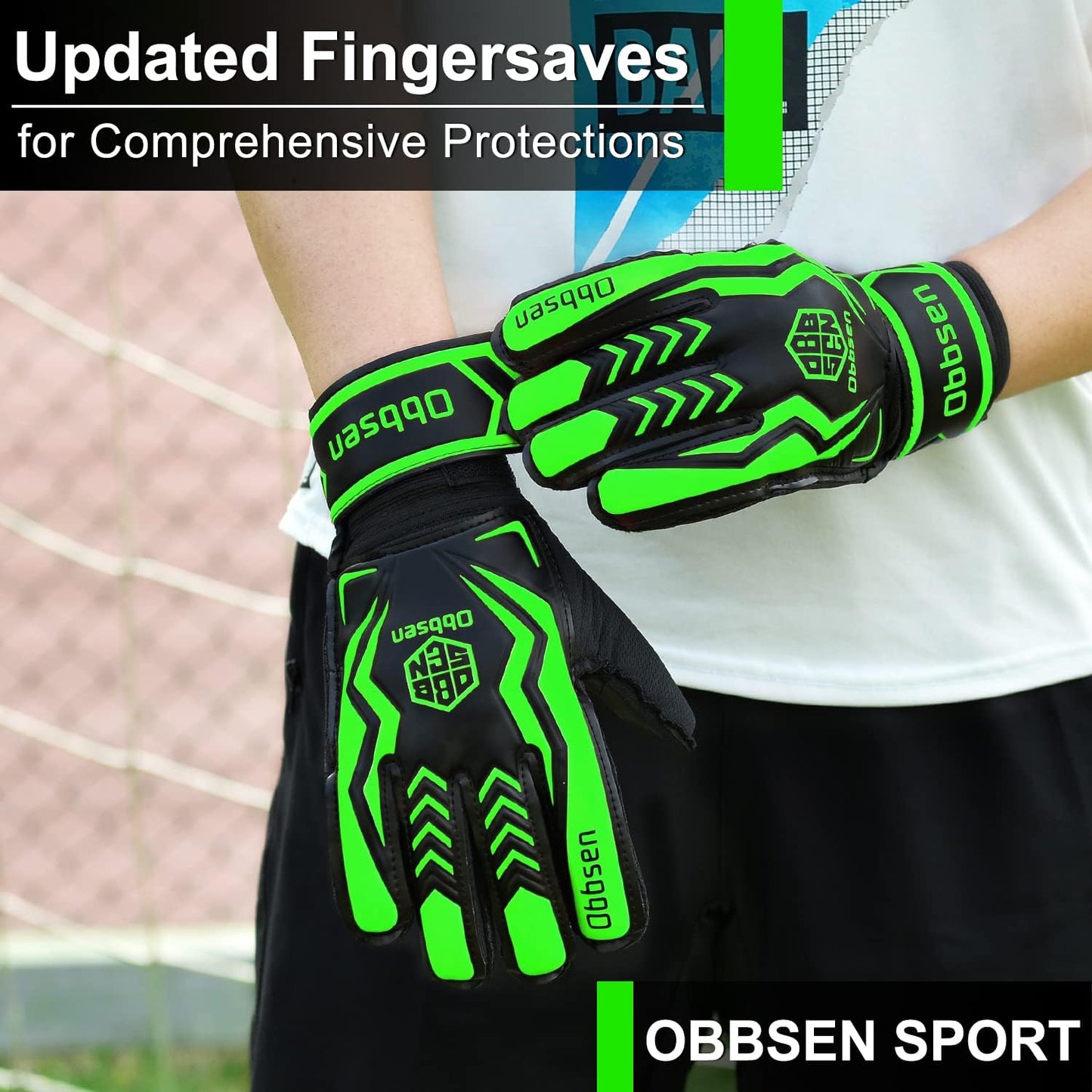 Regine Switzerland Soccer Goalie Gloves - Strong Grip & Finger Protection for Kids, Youth & Adults