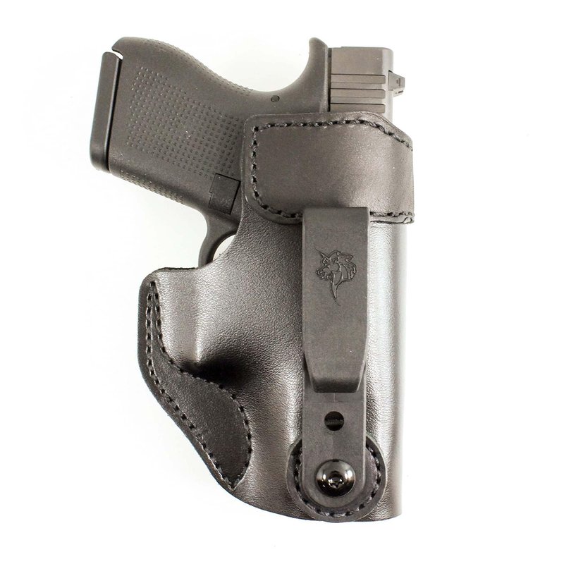 DeSantis Sof-Tuck 2.0 IWB Holster - Concealed Carry Holster, Compatible with GLOCK 43, 43X - Kahr K9, K40, P9, P40, MK9, MK40, PM9, PM40 - KelTec P11, P40, PF9 - Right Hand Draw, Black