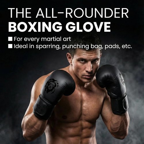 FIGHTR® Boxing Gloves - Maximum Protection & Stability for MMA, Muay Thai & Kickboxing | Sizes 8-16 oz