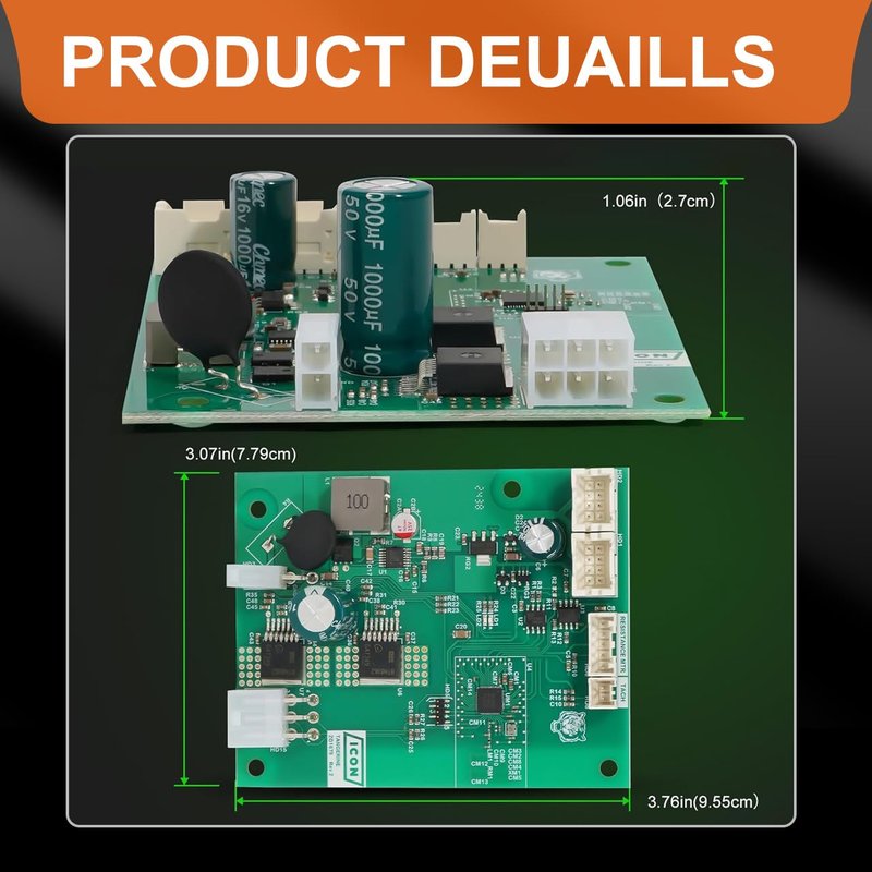430157 Motor Control Board Controller Compatible with Nordic Track C22I/S10I/S15I/S22I/S27I/SE9I/X24 Stationary Bike, 430146 Controller for Select Elliptical Machines