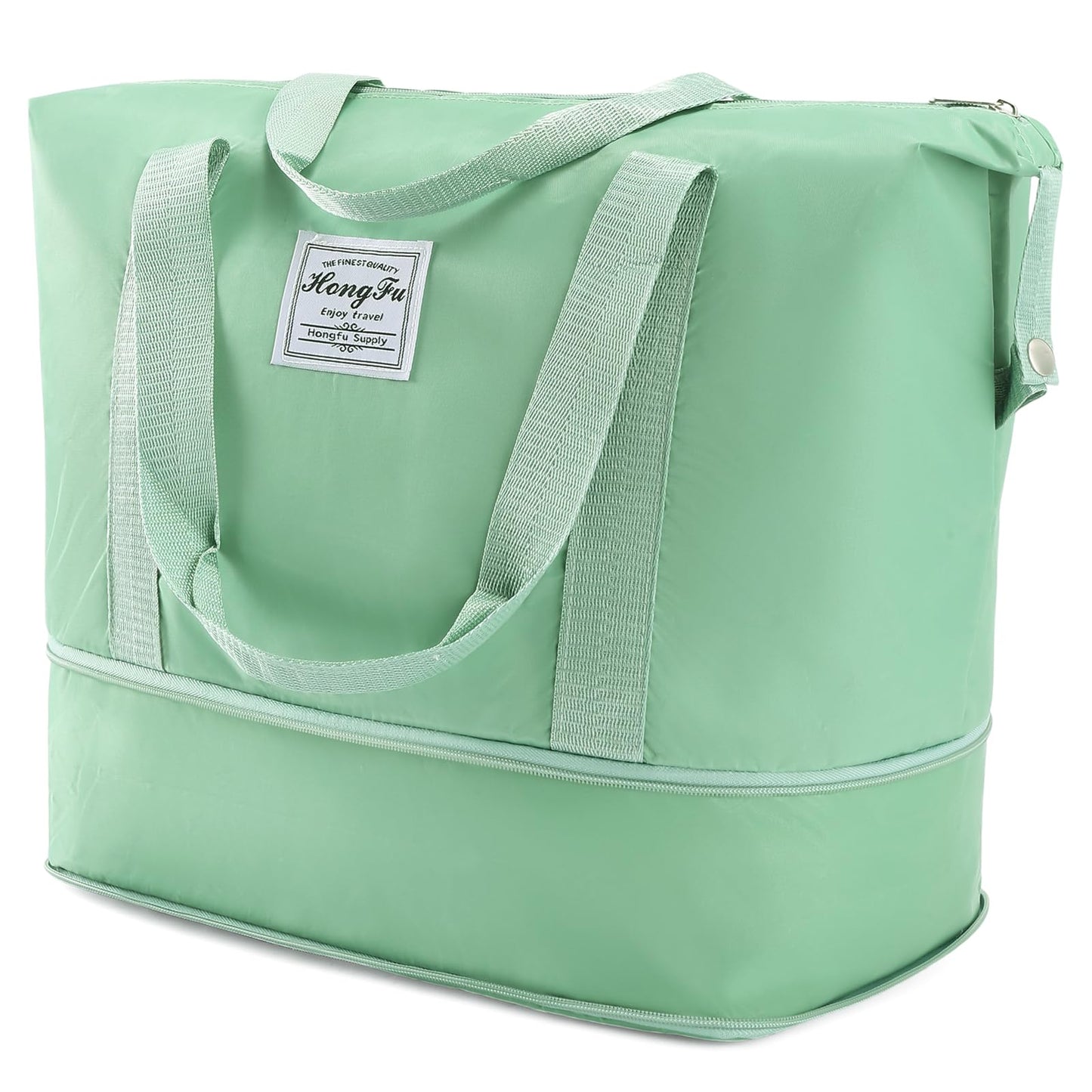 AMXNX Travel Duffel Bag Weekender Bags for Women Foldie Travel Bag Expandable Overnight Bag Water-resistant for Sports Gym