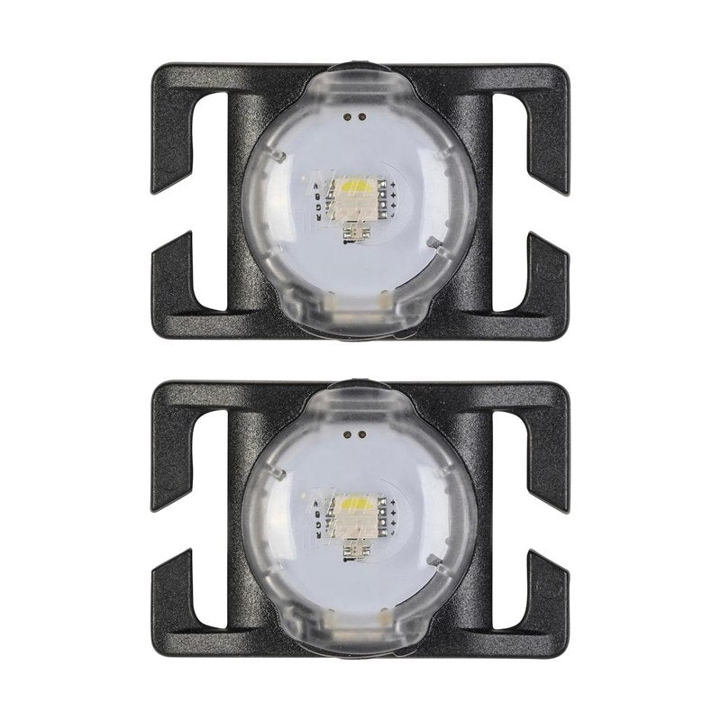 Nite Ize NiteDog Rechargeable Pet Light - Dog Light with Weather-Resistant Design - Perfect for Walks, Camping & More - Disc-O Tech (2 Pack)