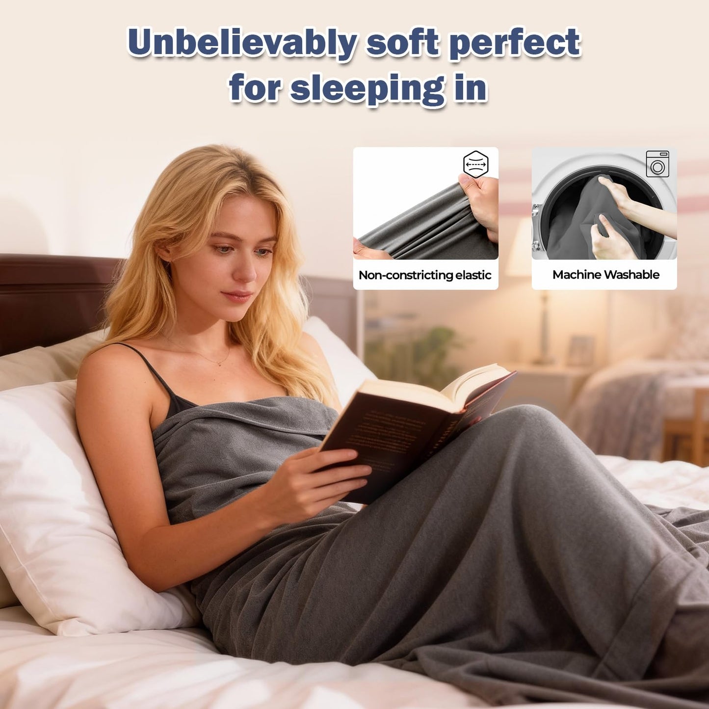 Sleep Pod for Deeper Sleep - Full Body Enveloping Blanket Hoodie