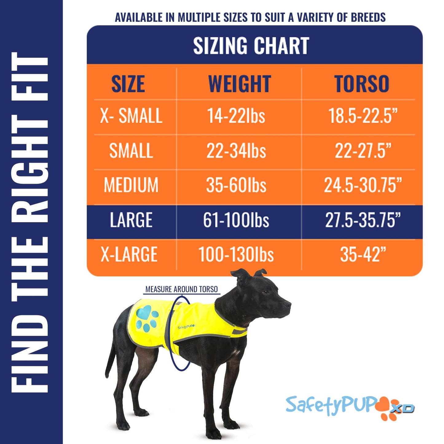 Reflective Dog Vest, Hi Vis Safety Gear for Low-Light Morning & Night Walks