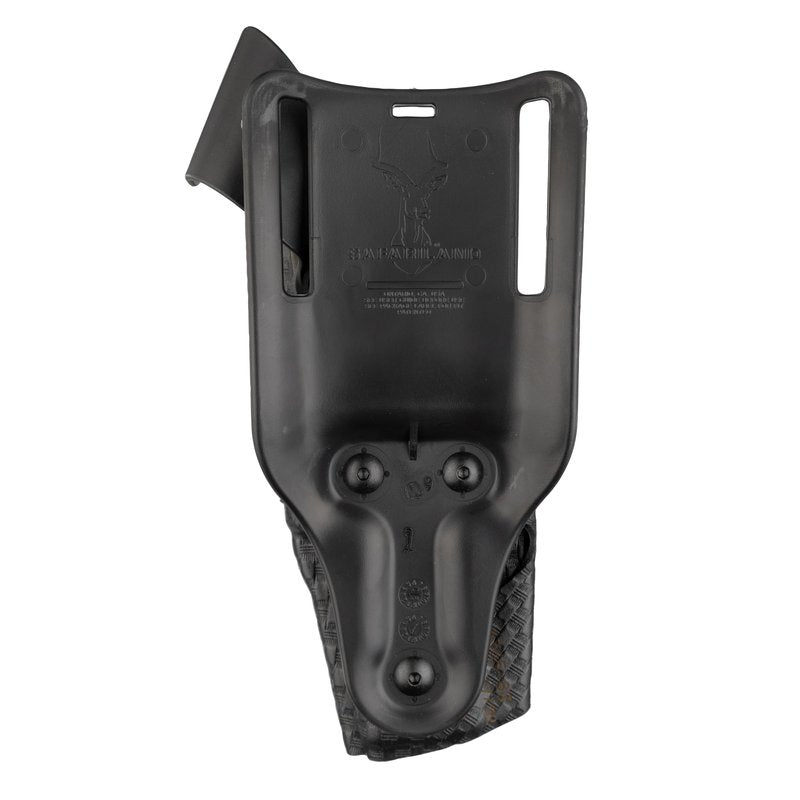 Safariland 6390RDS - ALS Mid-Ride Level 1 Retention Duty Holster, Beretta Storm PX4, Mid-Ride, STX Basketweave Black, Right Hand