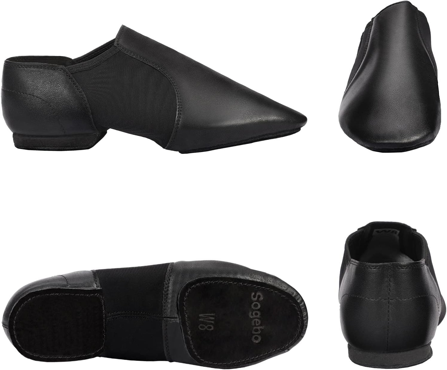Skiennix Split Sole Jazz Dance Shoes for Kids - Comfortable & Flexible | Toddler to Big Kid Sizes