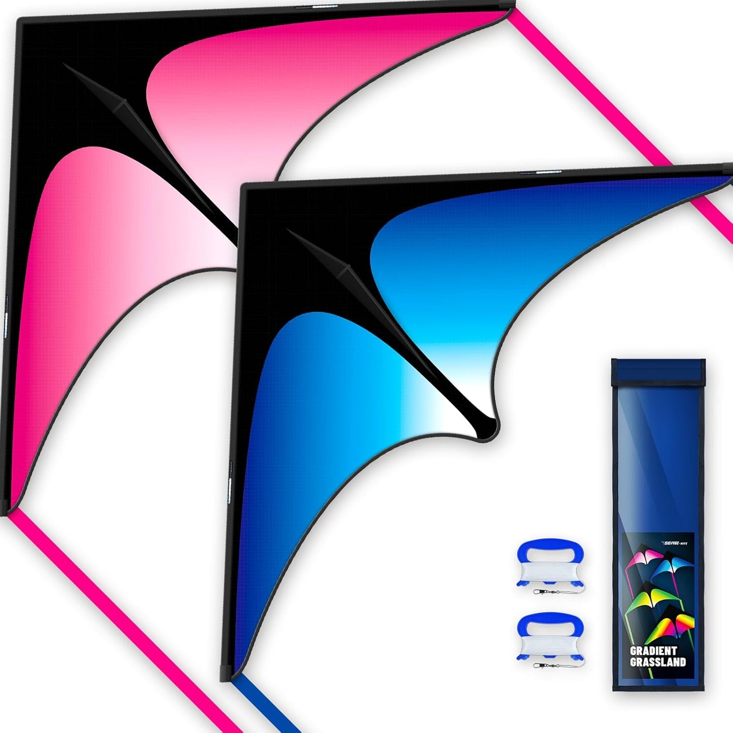 SGftre Delta Kite Set - Easy Launch for Kids & Adults | Perfect for Beach & Park Activities
