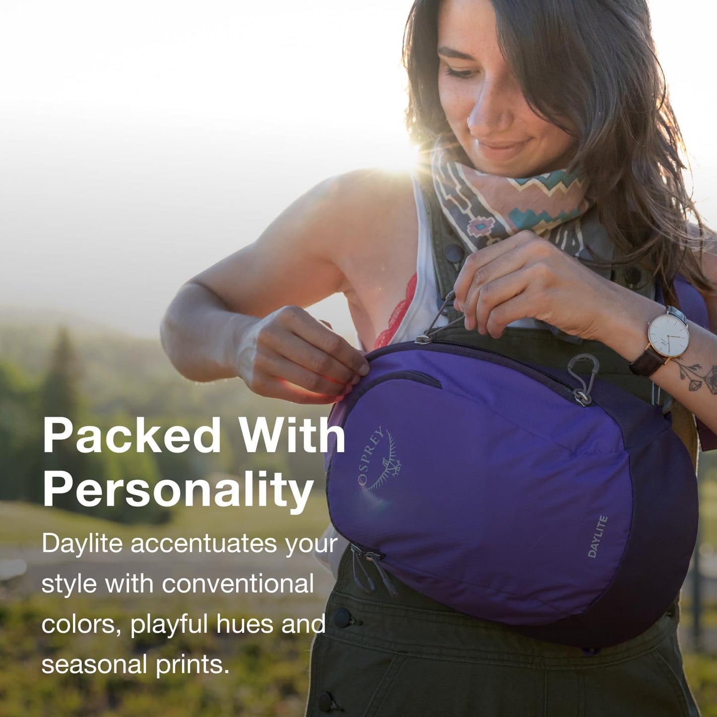 Osprey Daylite Shoulder Sling Bag – Compact Crossbody Sling Backpack for Everyday Carry, Festivals, and Travel – Lightweight, Comfortable Fit for Hands-Free Convenience, Wander Yellow