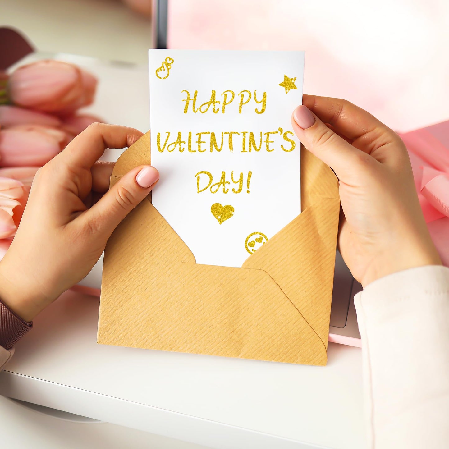 2460 Pcs 12 Sheets Letter Stickers Glitter Alphabet Number Stickers 1 Inch Self Adhesive Vinyl Sticker Letters for Water Bottles Cup Scrapbook Craft Label Notebook Mailbox Graduation Cap Decor (Gold)