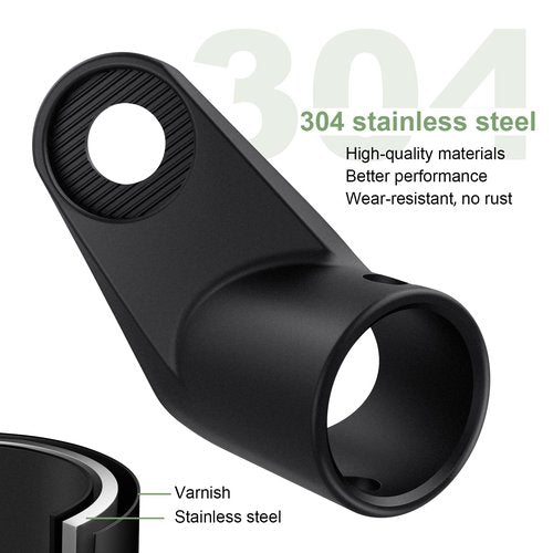 EFEALL Bicycle Trailer Hitch for Schwinn Instep Bicycle Trailers, Heavy Duty Durable Attachment, Bicycle Trailer Coupler for Kids, Dogs, Pets, Babies, Children Bicycle Trailers - Black