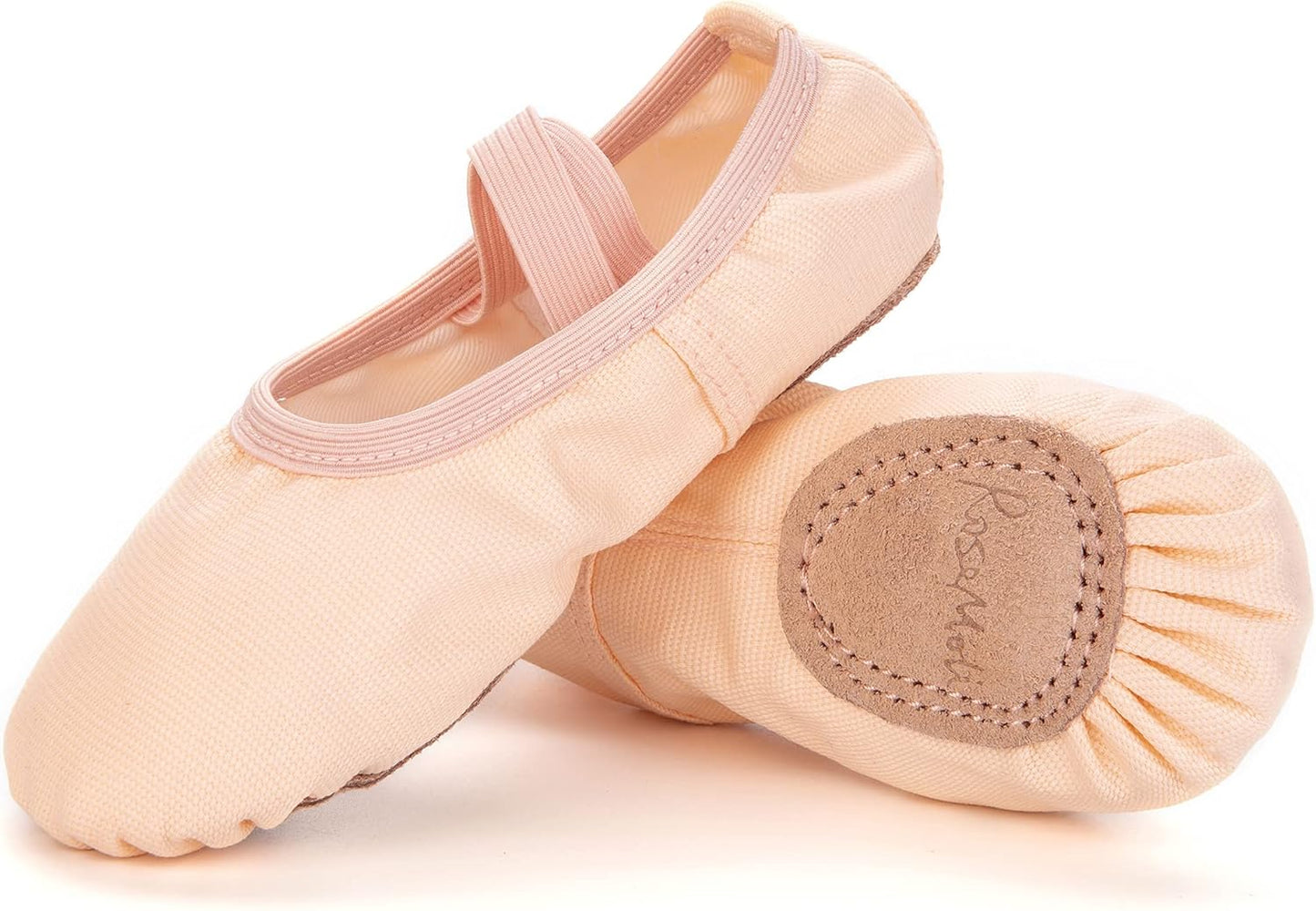 RoseMoli Ballet Slippers - Canvas Flats for Girls, Toddlers & Women | Ideal for Dance & Yoga Practice