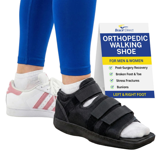 Brace Direct Post Op Shoe, Broken Toe, Bunion & Stress Fracture Foot Brace
