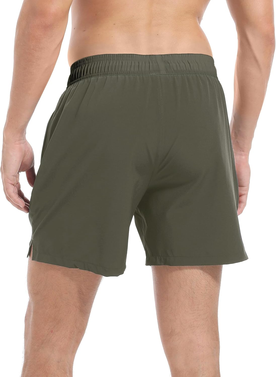Skiennix Men's 5-Inch Gym Shorts - Lightweight Quick-Dry Athletic Running & Hiking Shorts