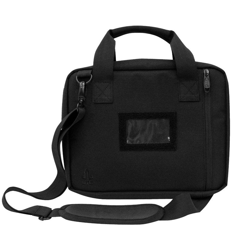 UTG Competition Shooter's Double Pistol Case, Black