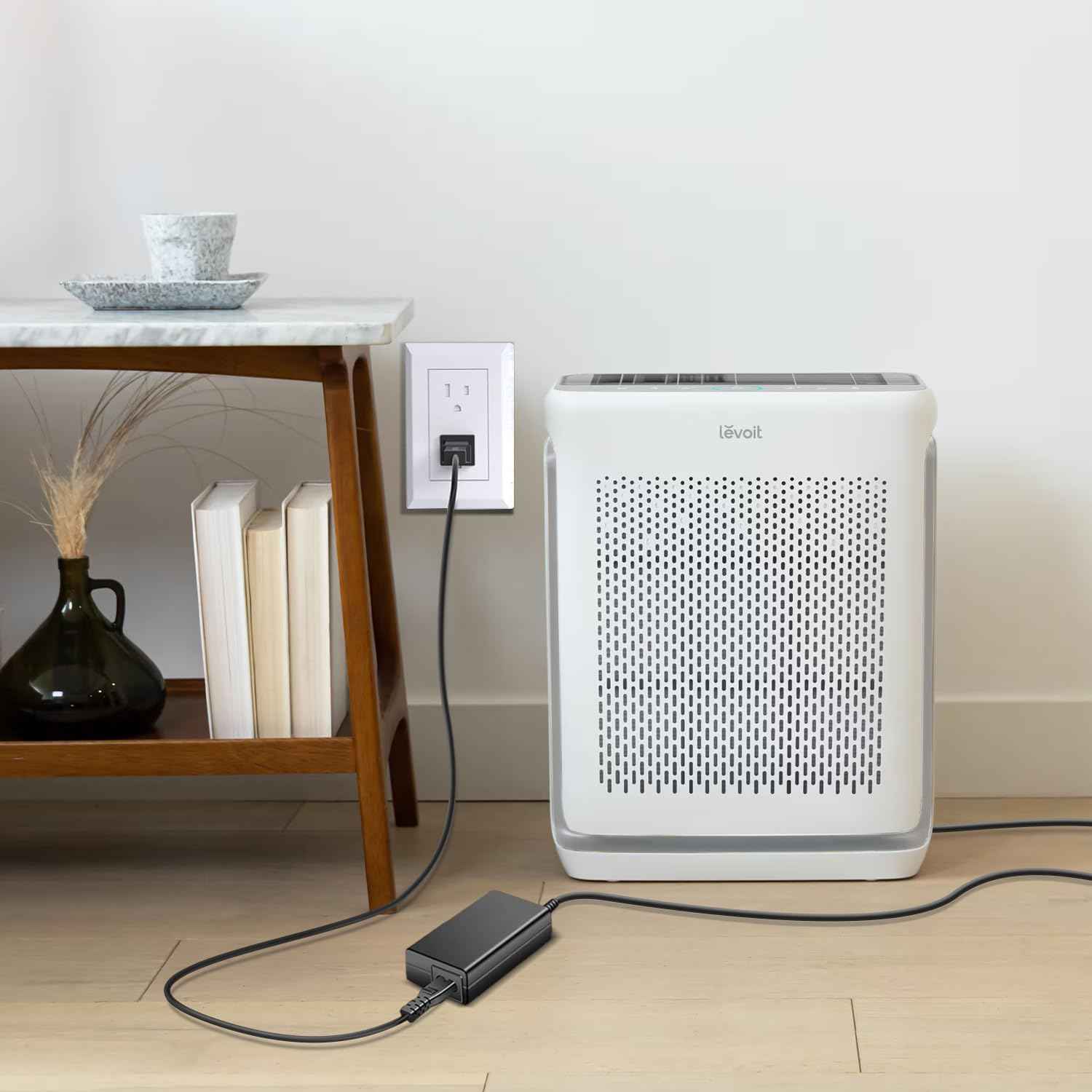 TAIFU 24V AC Adapter Charger for Levoit Vital 200S LAP-V201S-WUS LAP-V201S-AUSR Smart True HEPA Levoit Air Purifier LAPV201SWUS LAPV201SAUSR Power Supply Cord