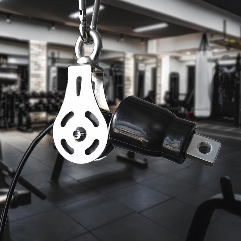 WRFDEC 32.8Ft PU Gym Fitness Cable with Ball Stopper Ends for Home Gym Machine Accessories,LAT Pulldown, Low Row, Functional Trainer Machine