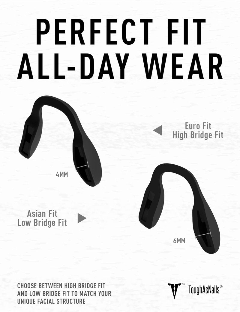 ToughAsNails Standard Fit Black Replacement Nose Pads Pieces for Oakley Split Time OO4129/Split Shot OO9416/Targetline OO9397/Crossrange OO9361/Crossrange XL OO9360/Crossrange Patch OO9382 Sunglasses