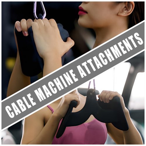 MARSAFIT Ergonomic Lat Pull Down Bars, Back and Triceps Strength Training Equipment, Lat Pulldown Attachments, Cable Attachments for Home Gym (BT0013)