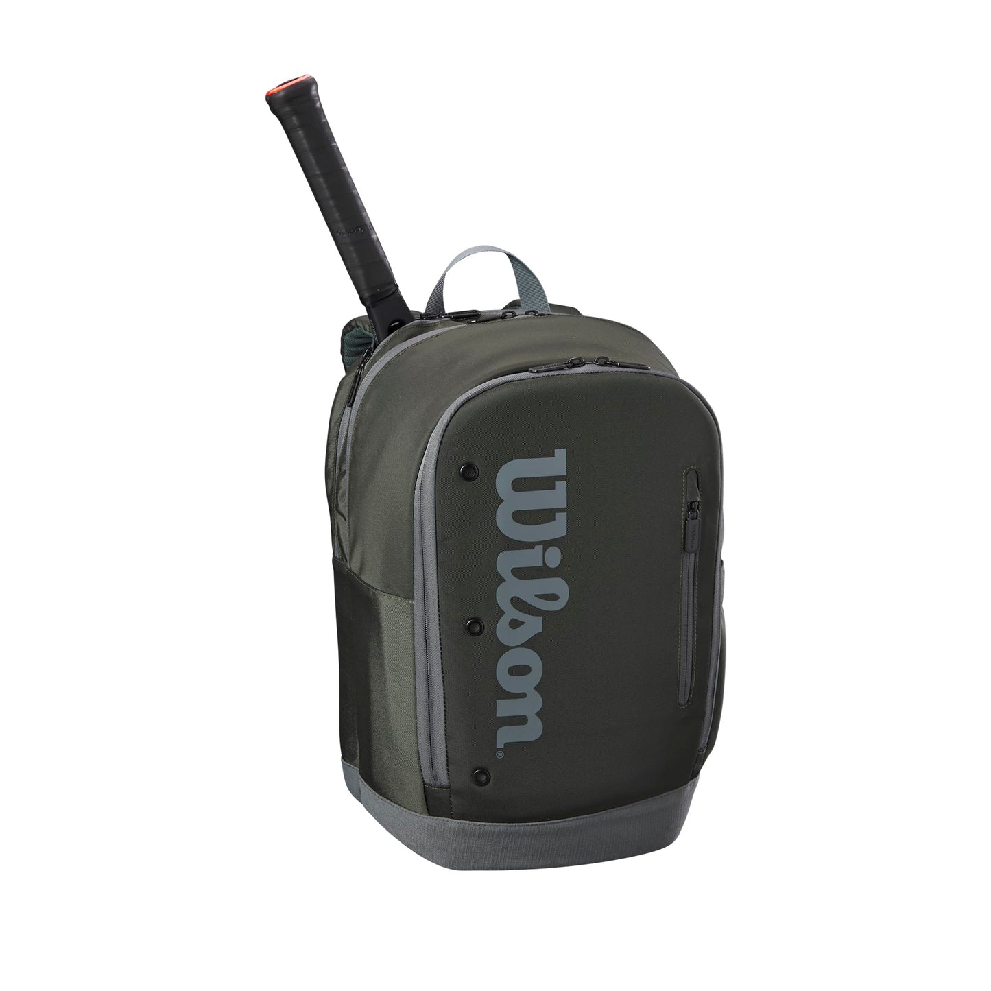 Wilson Tour Tennis Backpack - Dark Green, Holds up to 2 Rackets