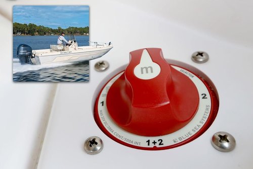 Blue Sea 6007 Dual Battery Switch | Reliable Selector for Efficient Power Management