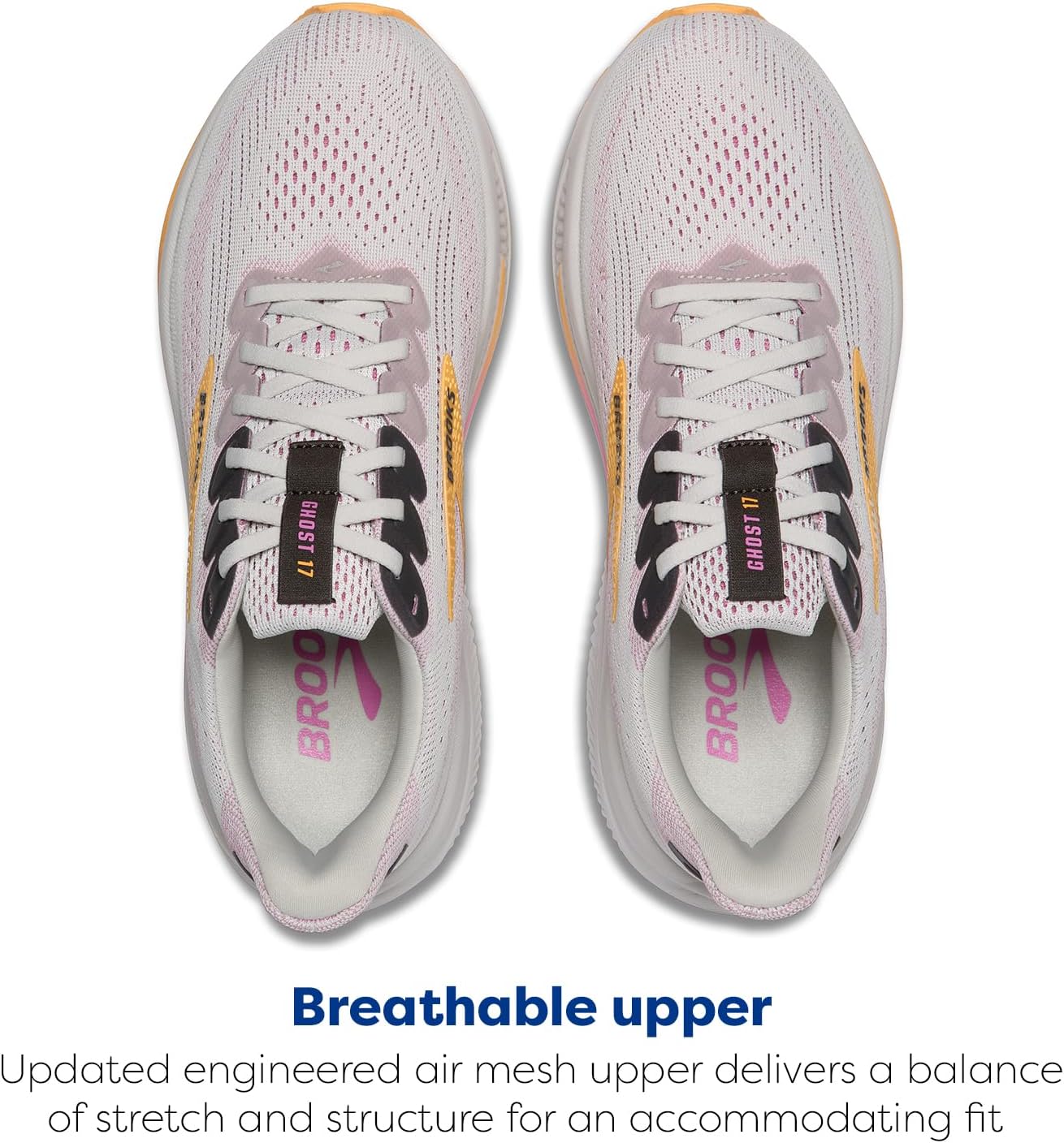 Brooks Women's Ghost 17 Running Shoes - Comfortable & Supportive | Perfect for Neutral Runners