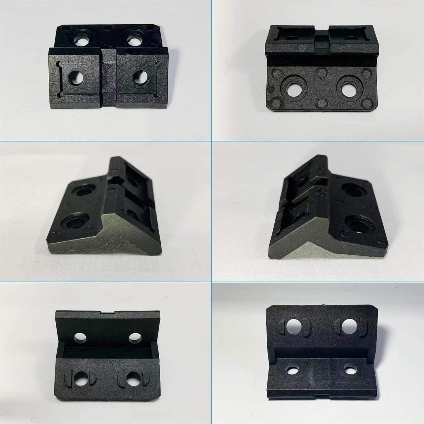 Picatinny Rail - 3, 5, 7, 9, 11, 13-Slot Polymer Rail Section with Offset Mount & T-Nuts