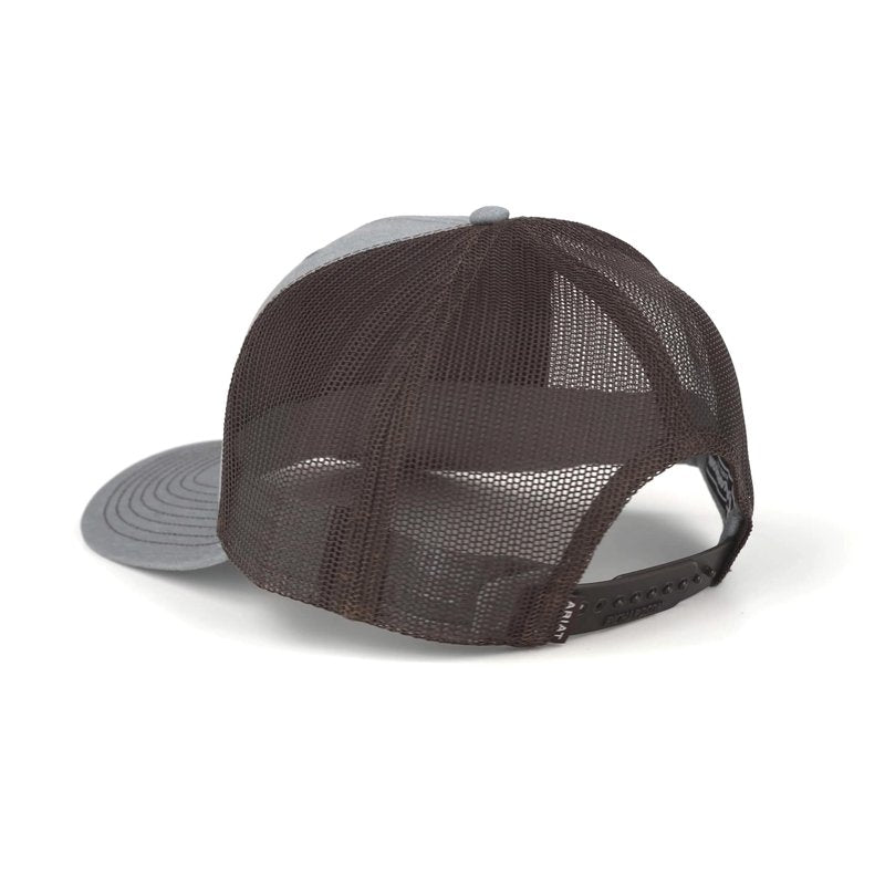 ARIAT Men's Light Grey Richardson 112 Cap with Embossed Shield Patch