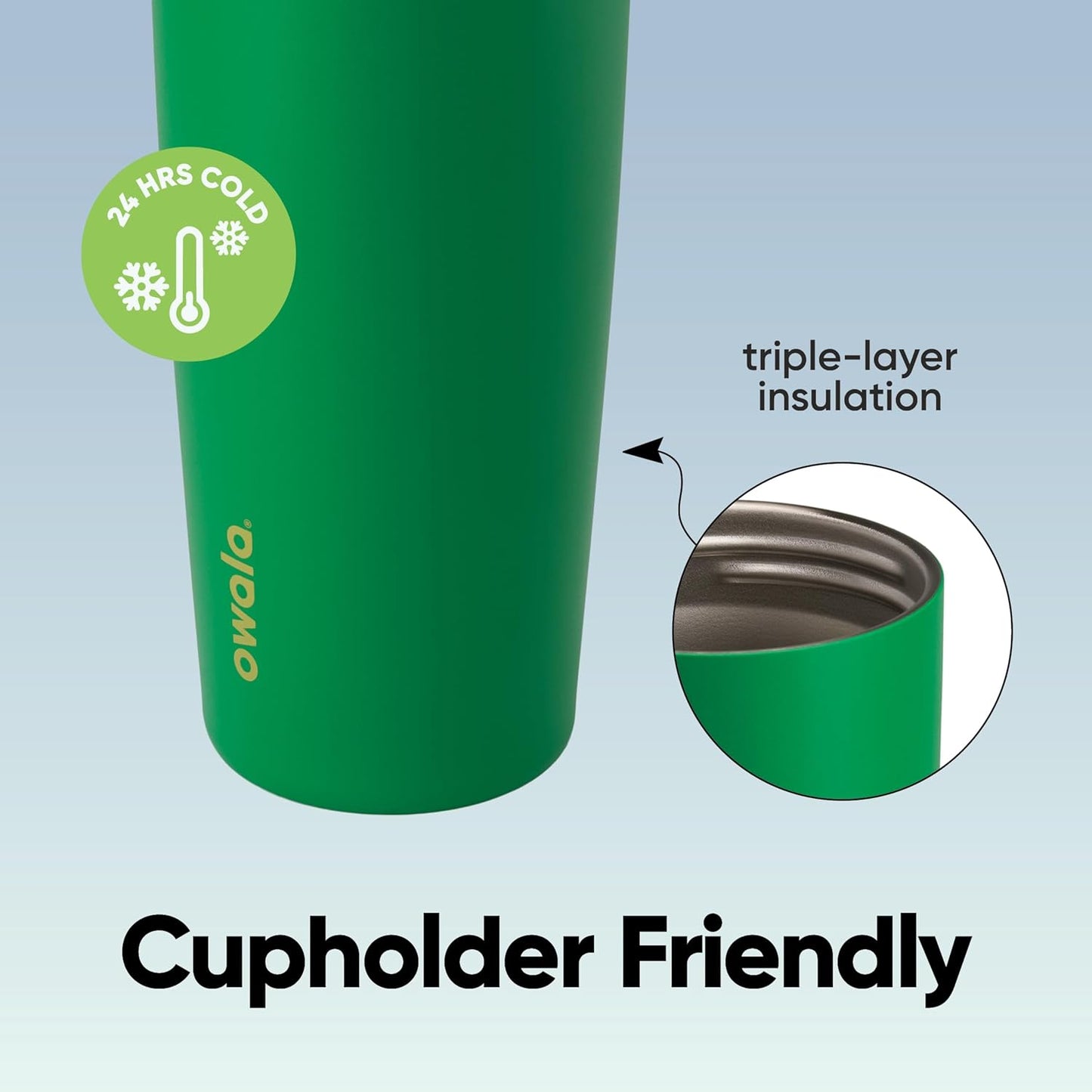 Owala FreeSip Sway Insulated Stainless Steel Water Bottle - 30oz, Two-Way Spout, BPA Free, Leak Proof