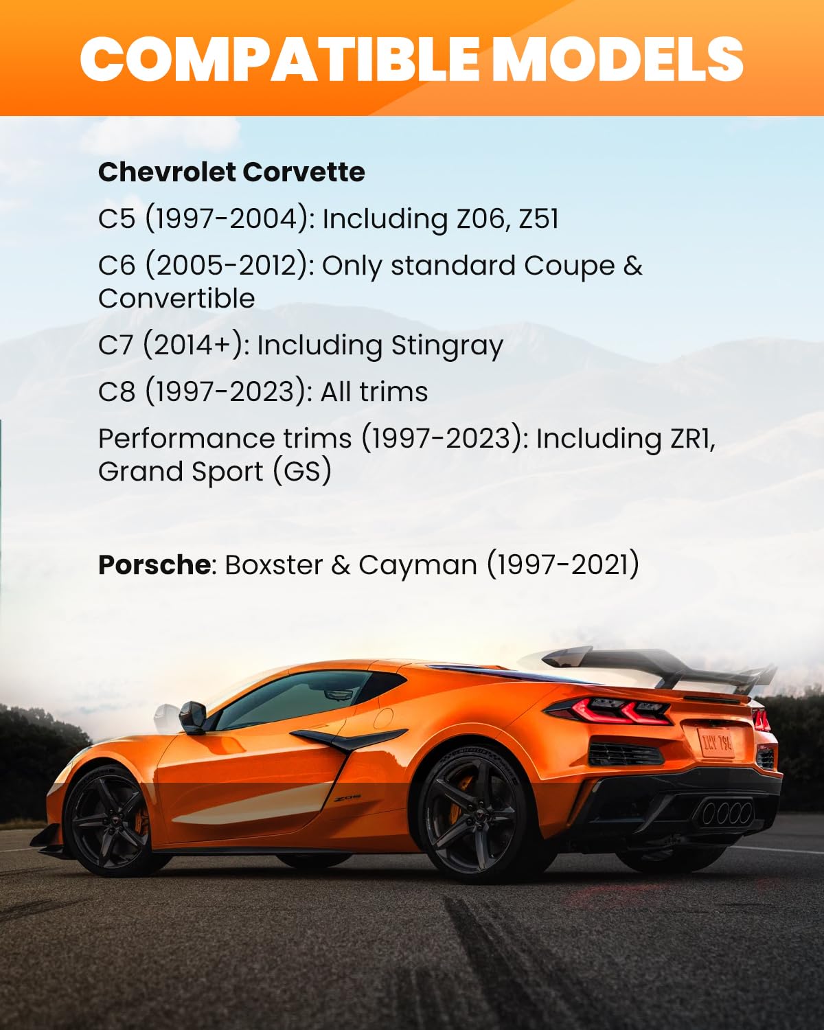 Seppicsa 4 Pcs Rubber Jack Pads Compatible with Corvette C5 C6 C7 C8, Corvette Lifting Pucks Floor Jack Lifting Puck Jack Pad Adapter, Frame Rail Protector