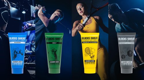 Gamer Grip Cream for Pickleball, Tennis, Paddle, Racquetball, Squash & Racket Sports - Anti Slip Grip Enhancer Sweat Cream for Improved Performance, Chalk-Free Liquid Formula, Made in USA (Pickleball)